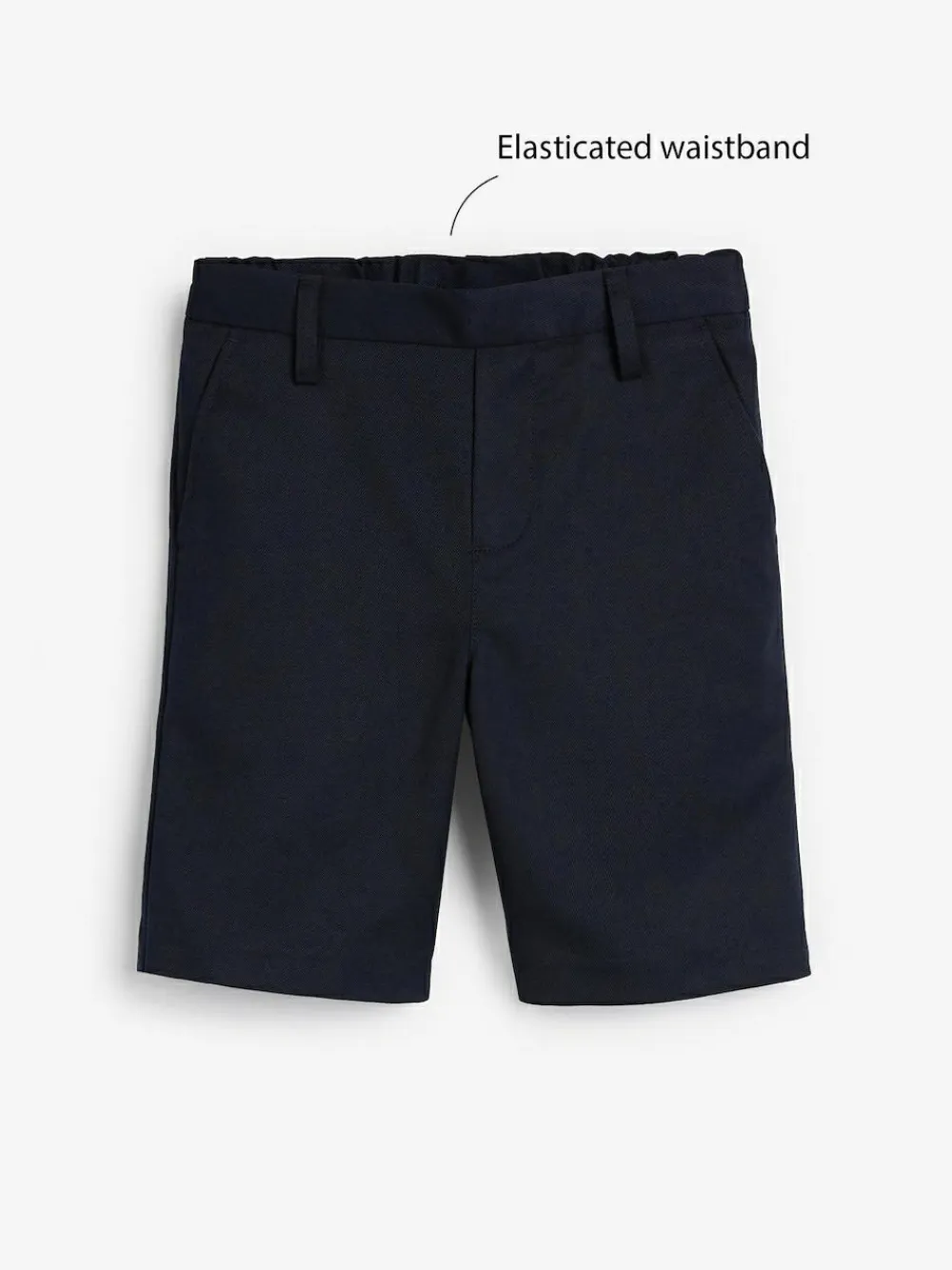 Next Single Flat Front School Shorts (3-14yrs)^BOY Shorts