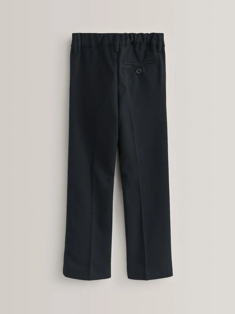 Discount Next Slim Waist School Pleat Front Trousers (3-17yrs) Navy