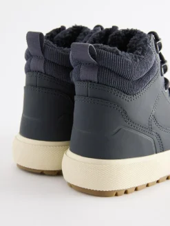 Next Standard Fit (F) Warm Lined High Top Boots^BOY Boots|Boots