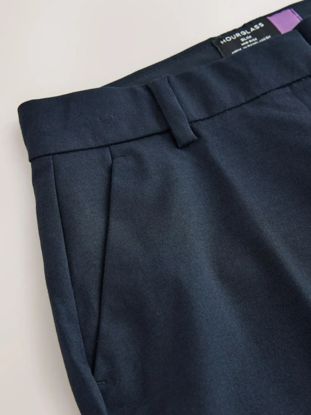 Next Tailored Hourglass Slim Trousers with Wool^Women Pants