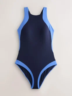 Next High Neck Halterneck Tummy Control Swimsuit^Women Swimwear