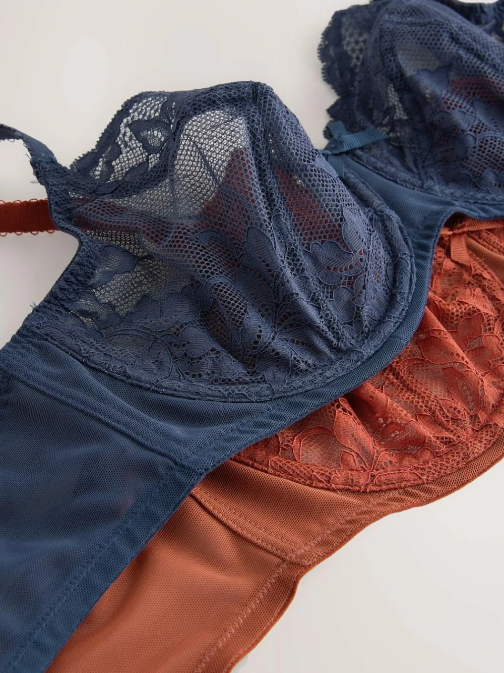 Next Non Pad Balcony DD+ Lace Bras 2 Pack^Women Dd+ Range|Bras