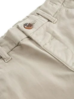 Online Next Navy/Stone Stretch Chino Trousers 2 Pack (3mths-7yrs)