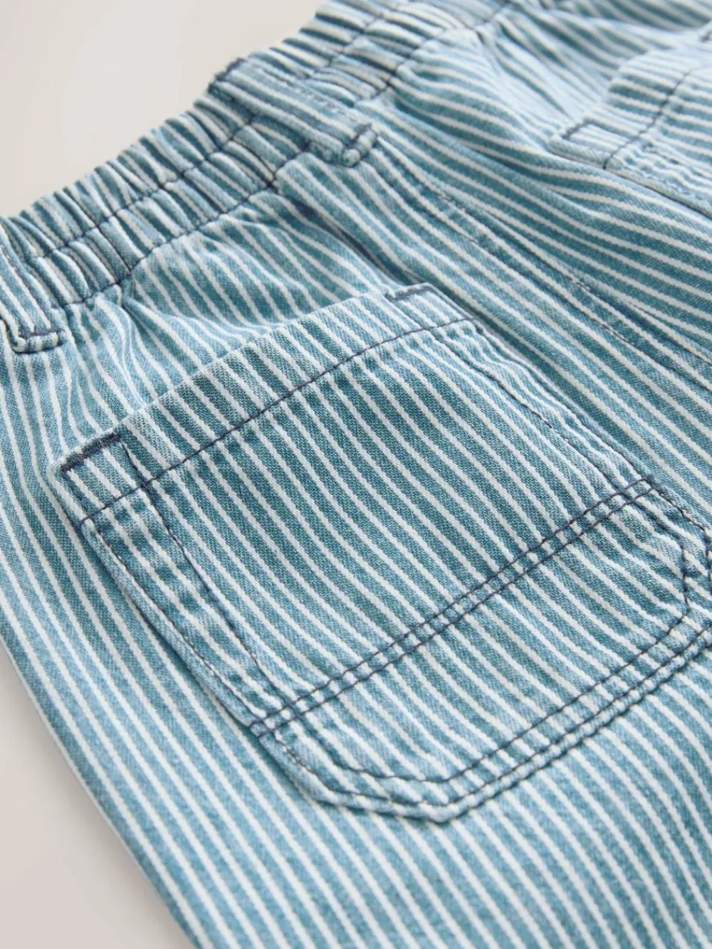Next Navy/White Wide Leg Jeans (3mths-7yrs)