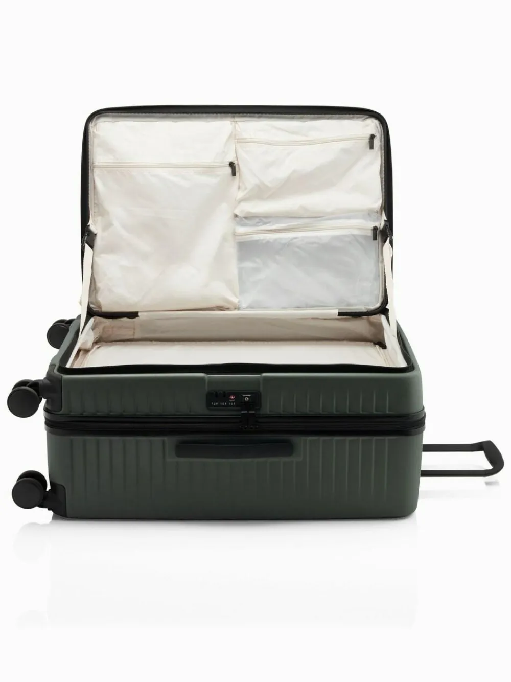 Best Nere Venture DUAL OPEN 65CM Suitcase Green