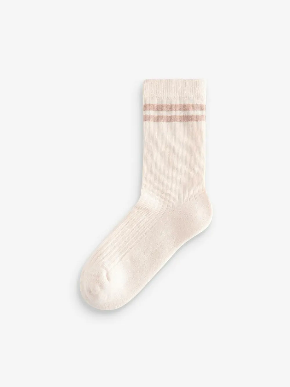 Next Neutral 3 Pack Cotton Rich Cushioned Sole Ankle Socks^ Socks & Tights|Socks & Tights