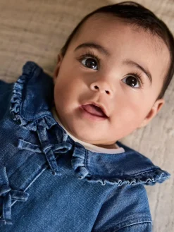Next Neutral Animal Baby Denim Jacket, Top and Leggings Set 3 Piece (0mths-2yrs)^ Sets & Co-Ords|Sets & Co-Ords