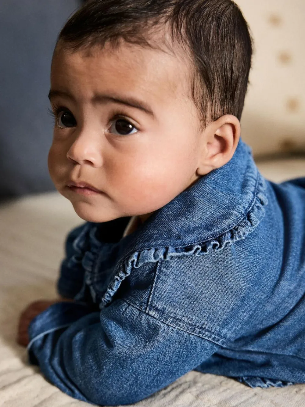 Next Neutral Animal Baby Denim Jacket, Top and Leggings Set 3 Piece (0mths-2yrs)^ Sets & Co-Ords|Sets & Co-Ords