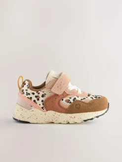 Next Wide Fit (G) Elastic Lace Touch Fasten Trainers^ Sneakers|Sneakers