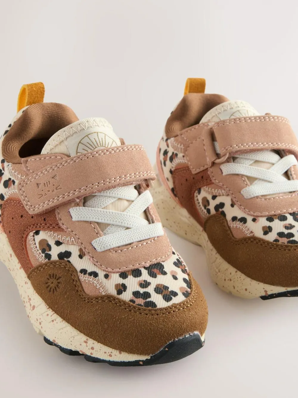 Next Wide Fit (G) Elastic Lace Touch Fasten Trainers^ Sneakers|Sneakers