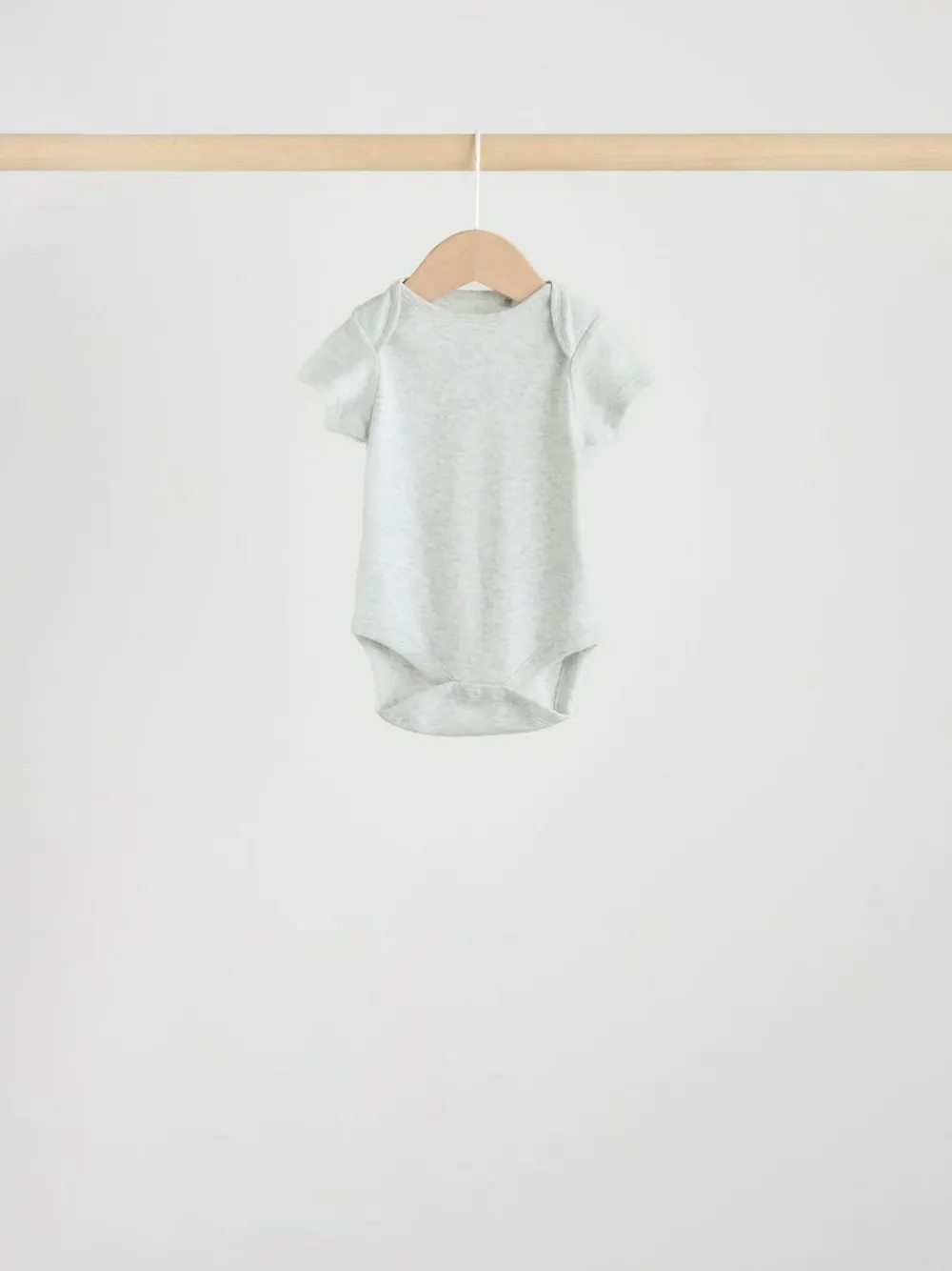 Best Next Neutral Baby Essential Short Sleeve Bodysuits 5 Pack