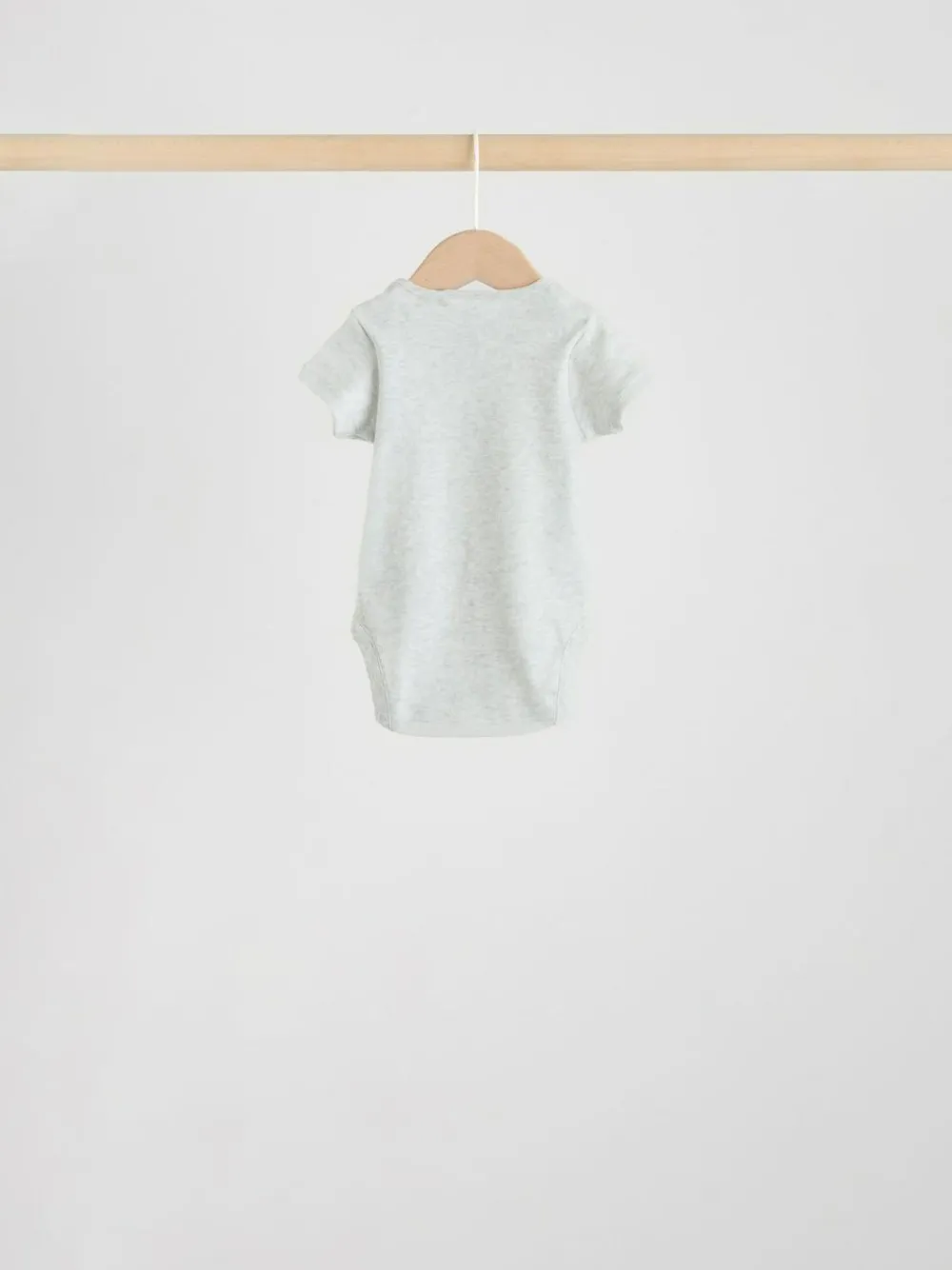 Best Next Neutral Baby Essential Short Sleeve Bodysuits 5 Pack