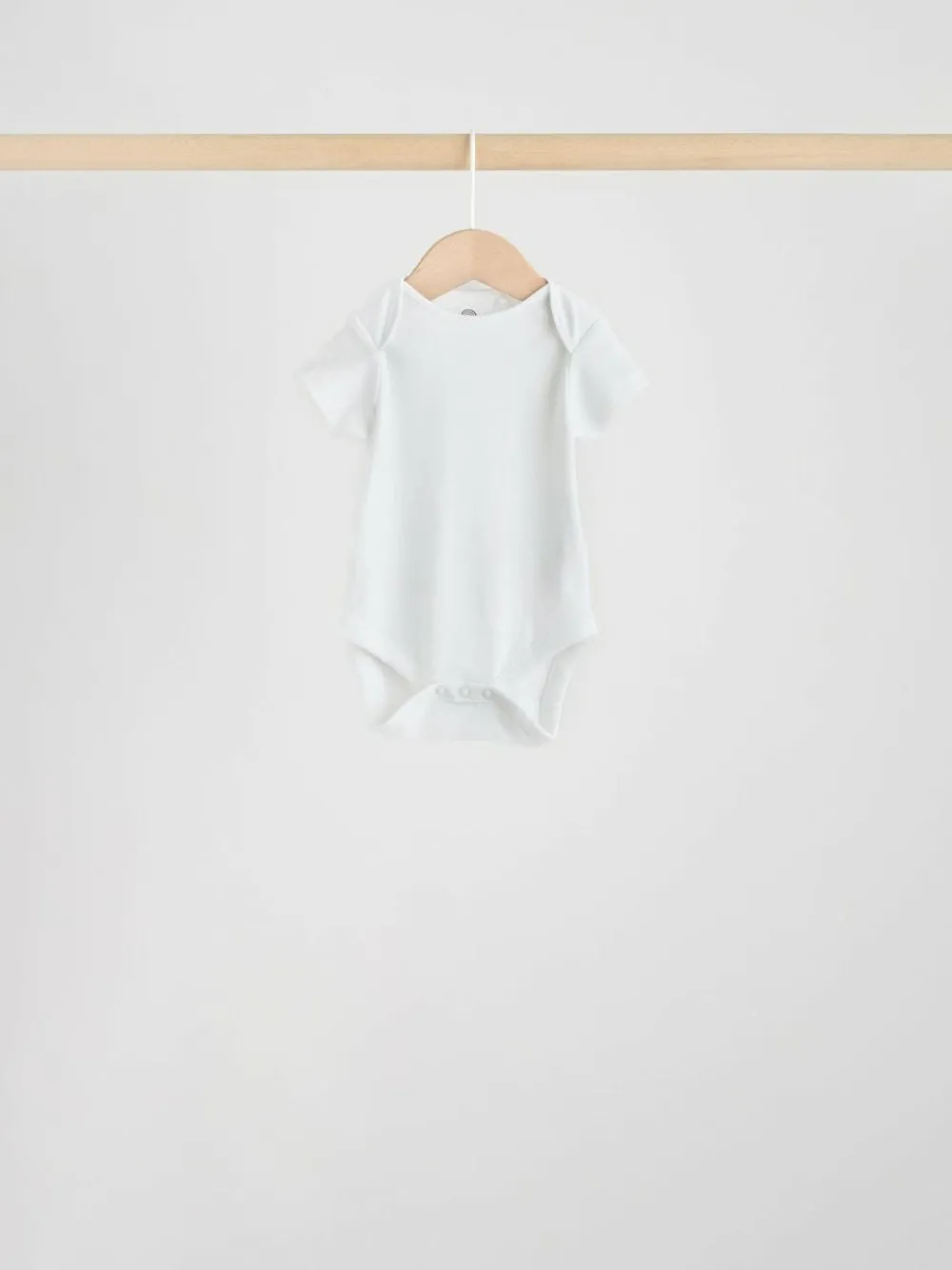 Best Next Neutral Baby Essential Short Sleeve Bodysuits 5 Pack