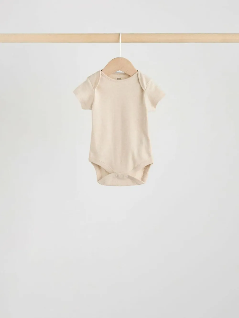 Best Next Neutral Baby Essential Short Sleeve Bodysuits 5 Pack