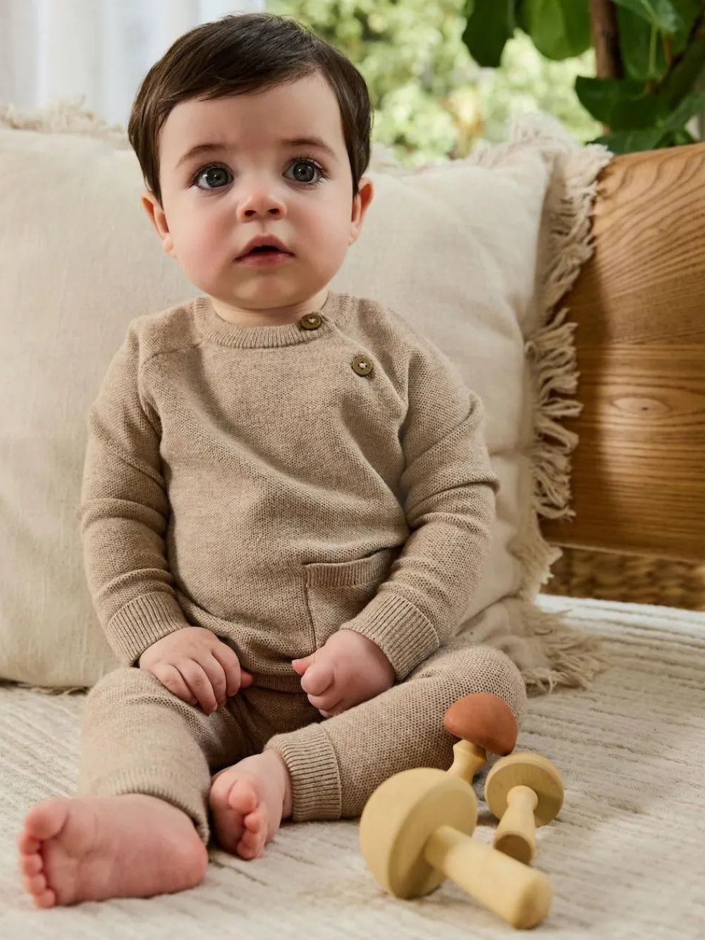 Next Baby Knitted Jumper and Leggings Set (0mths-2yrs)^BOY Knitwear|Knitwear