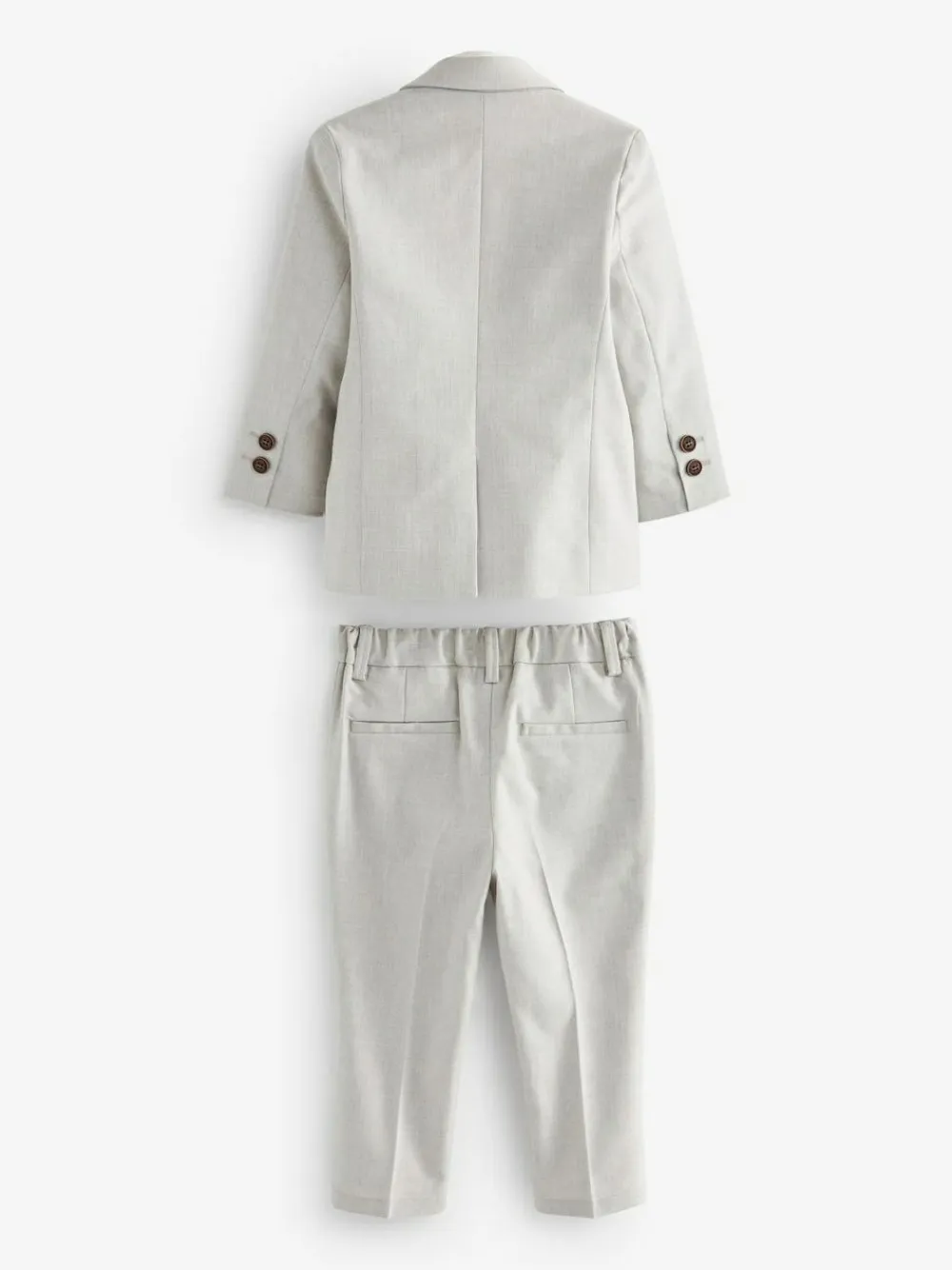 Hot Next Blazer Shirt Trousers and Bow Tie Set (3mths-9yrs) Neutral