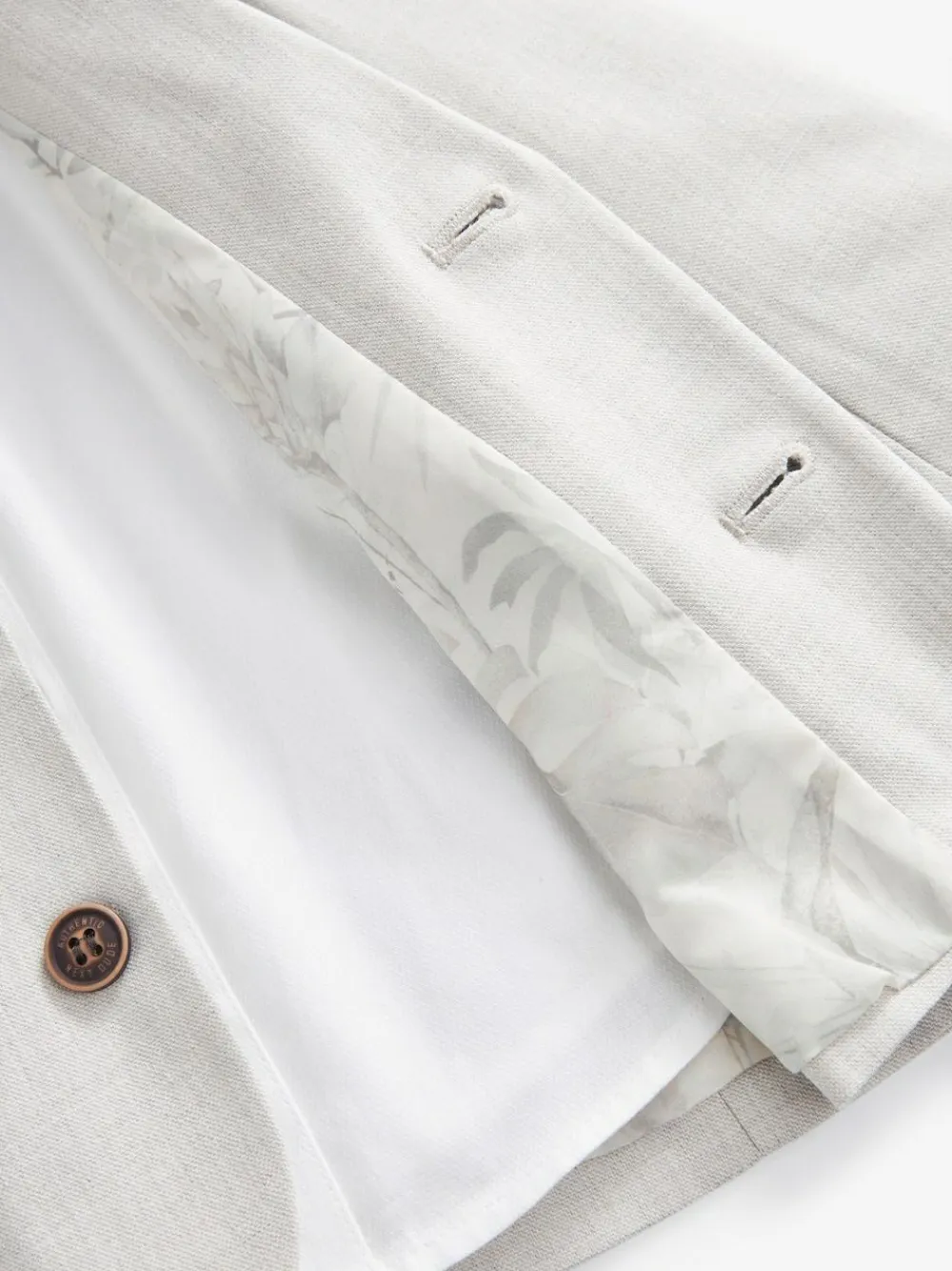 Hot Next Blazer Shirt Trousers and Bow Tie Set (3mths-9yrs) Neutral