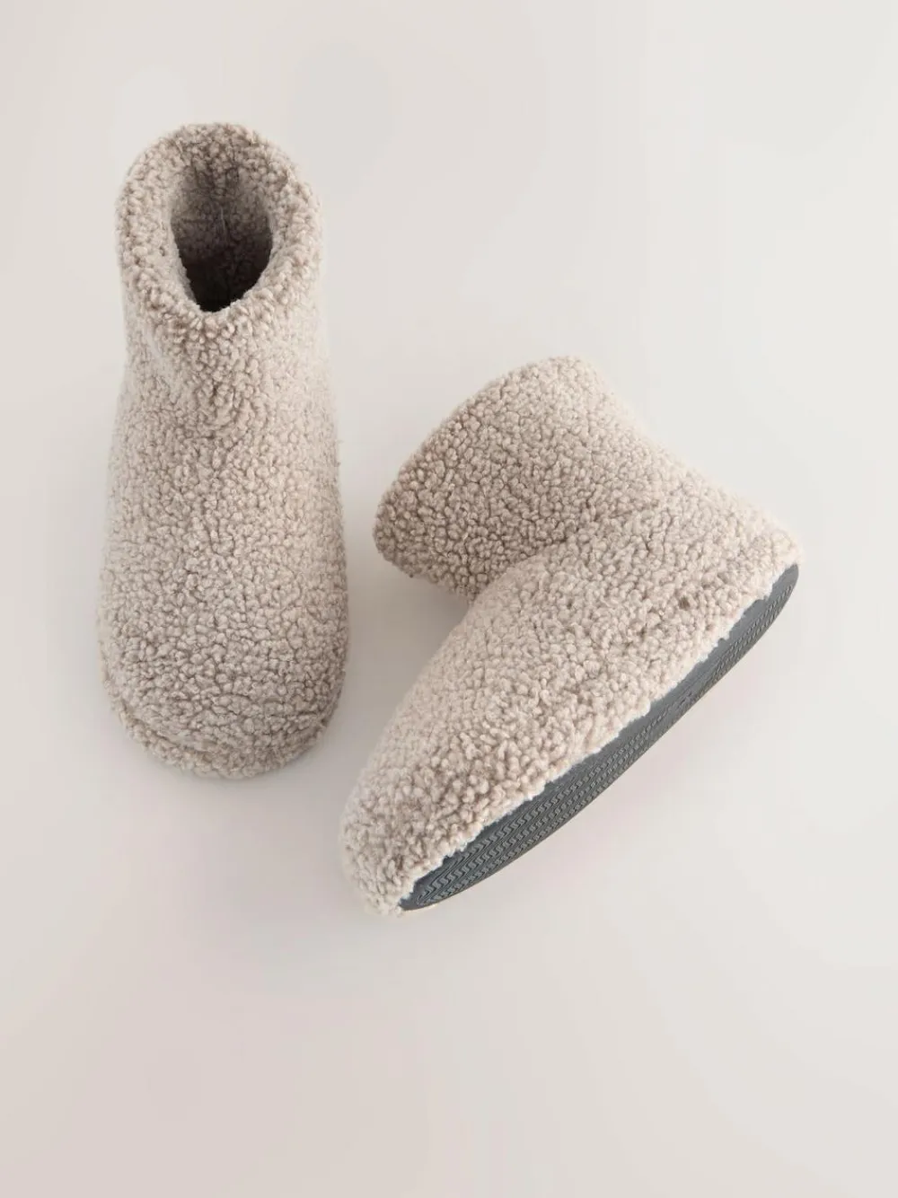 Best Next Slipper Boots Neutral Borg
