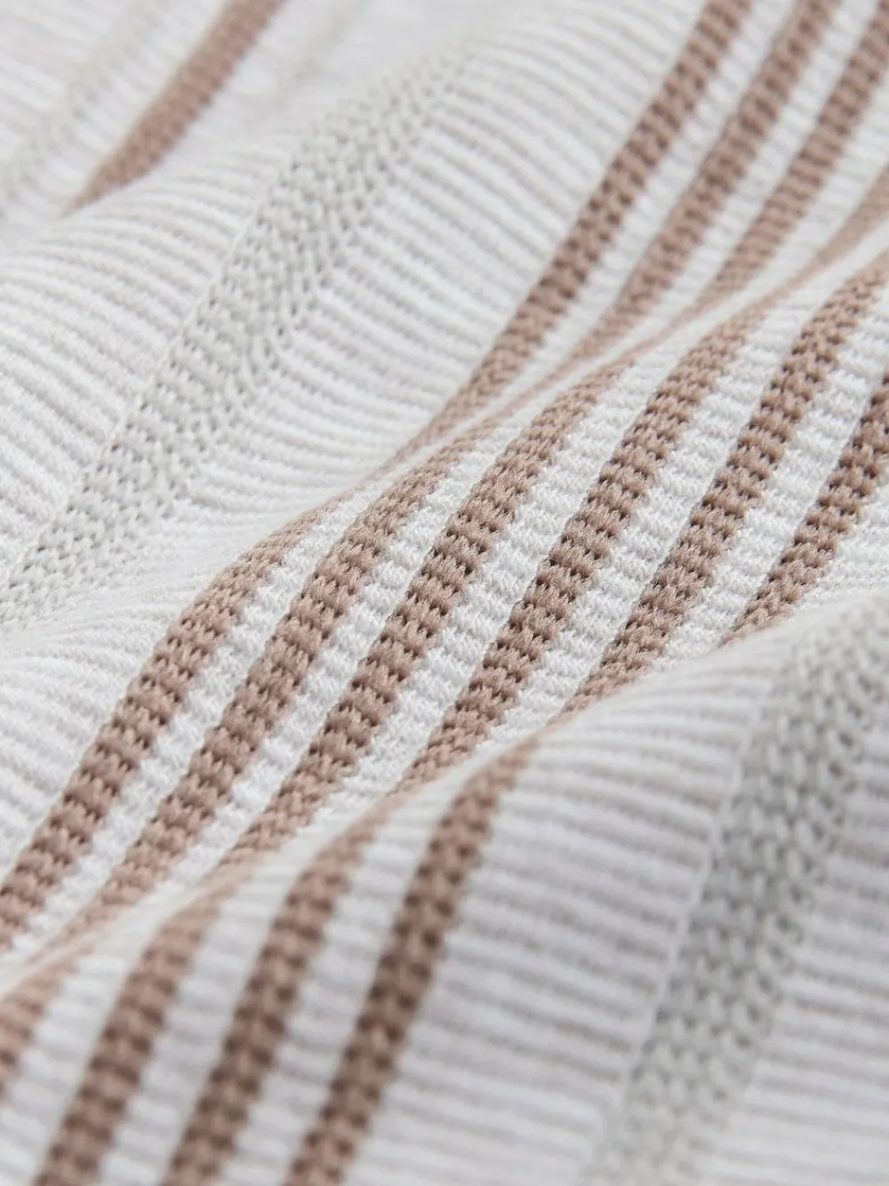 Next Regular Fit Stripe Short Sleeve Jersey Shirt^ Shirts