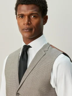 Next Contrast Fabric Detail Suit Waistcoat^ Vests