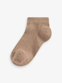 Discount Next Neutral Cotton Rich Trainer Socks 7 Pack