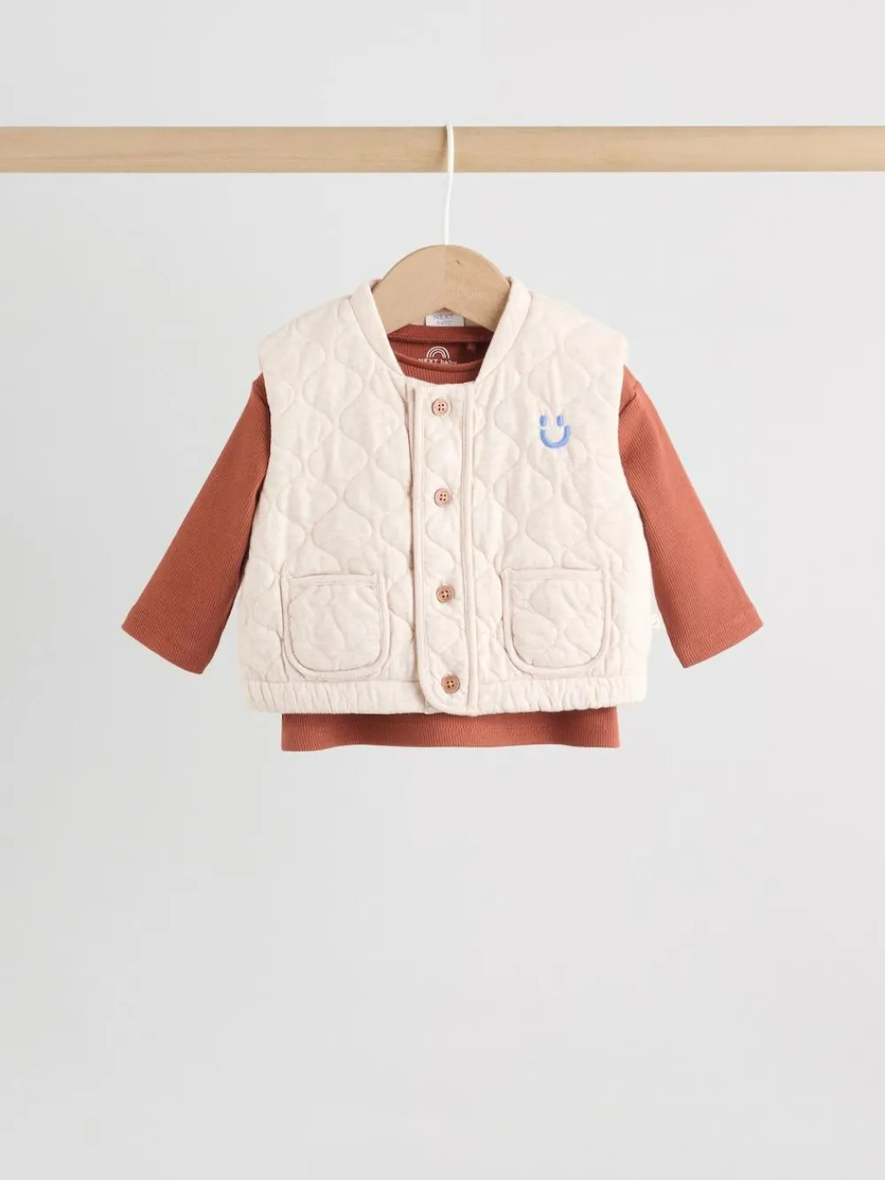 Next Baby Gilet Top and Leggings Set (0mths-2yrs)^BOY Tops|Sets & Outfits
