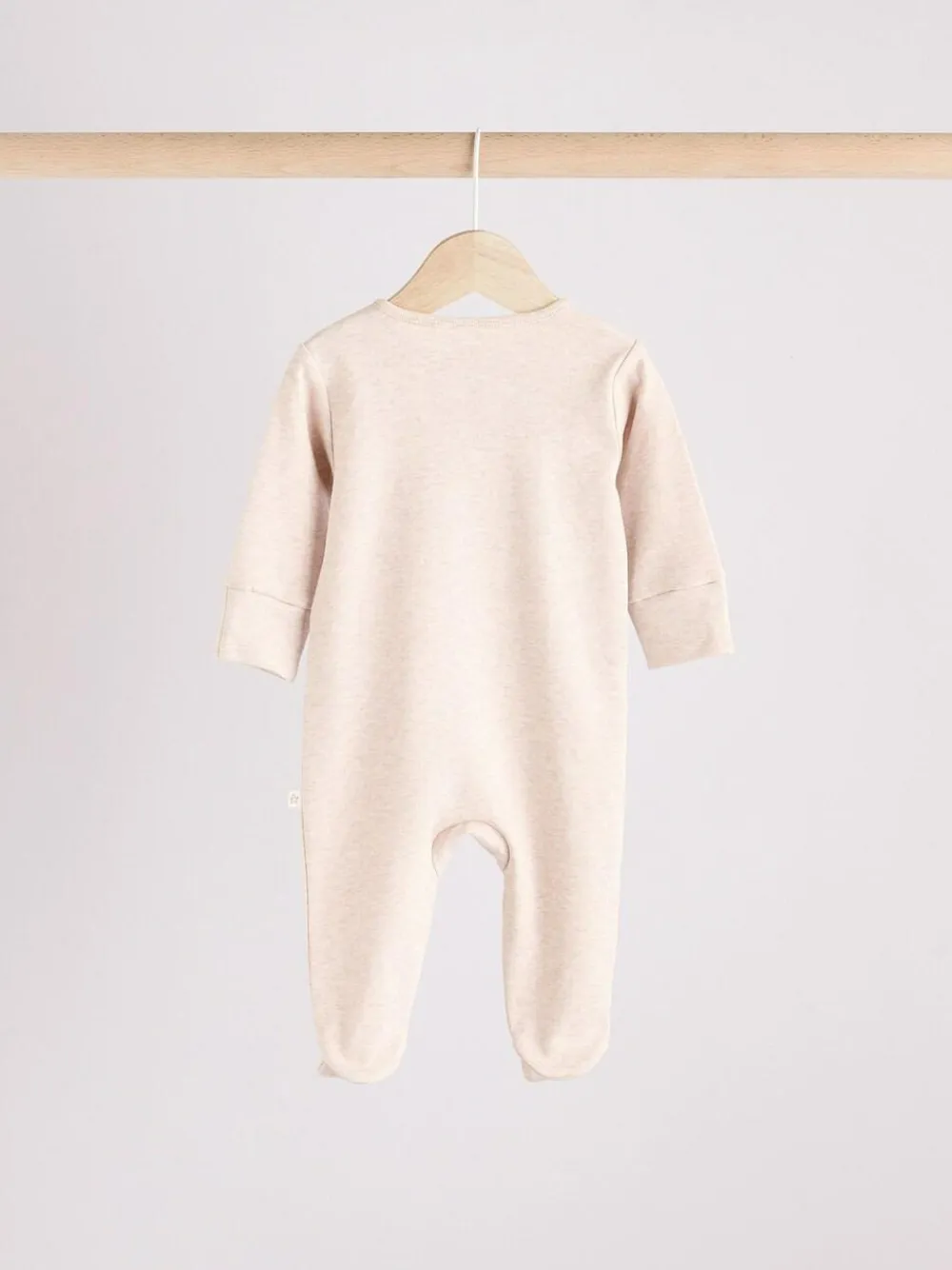 Next Neutral Hamish Baby 100% Cotton Sleepsuits 3 Pack (0mths-2yrs)^BOY Unisex|Nightwear