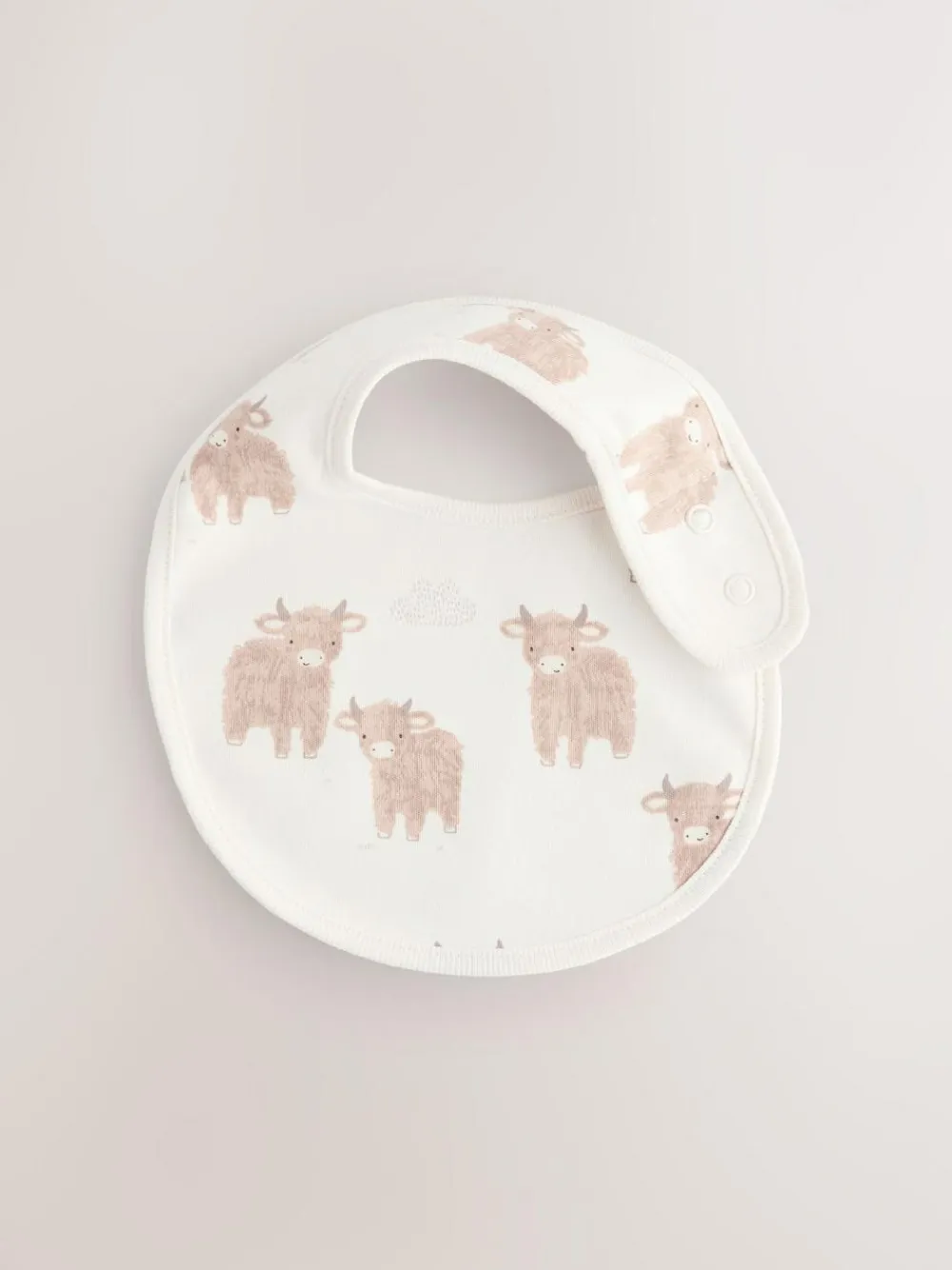 Best Next Neutral Hamish Baby Bibs 5 Pack