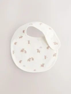 Best Next Neutral Hamish Baby Bibs 5 Pack