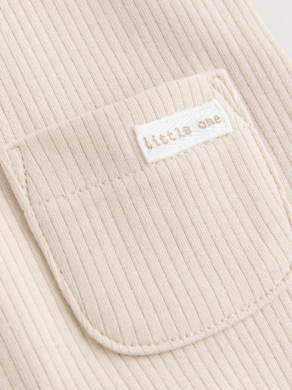 Outlet Next Neutral Jersey Dungaree and Bodysuit Baby Set (0mths-2yrs)