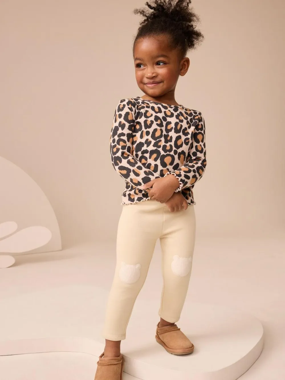 Outlet Next Neutral Leggings (3mths-7yrs)