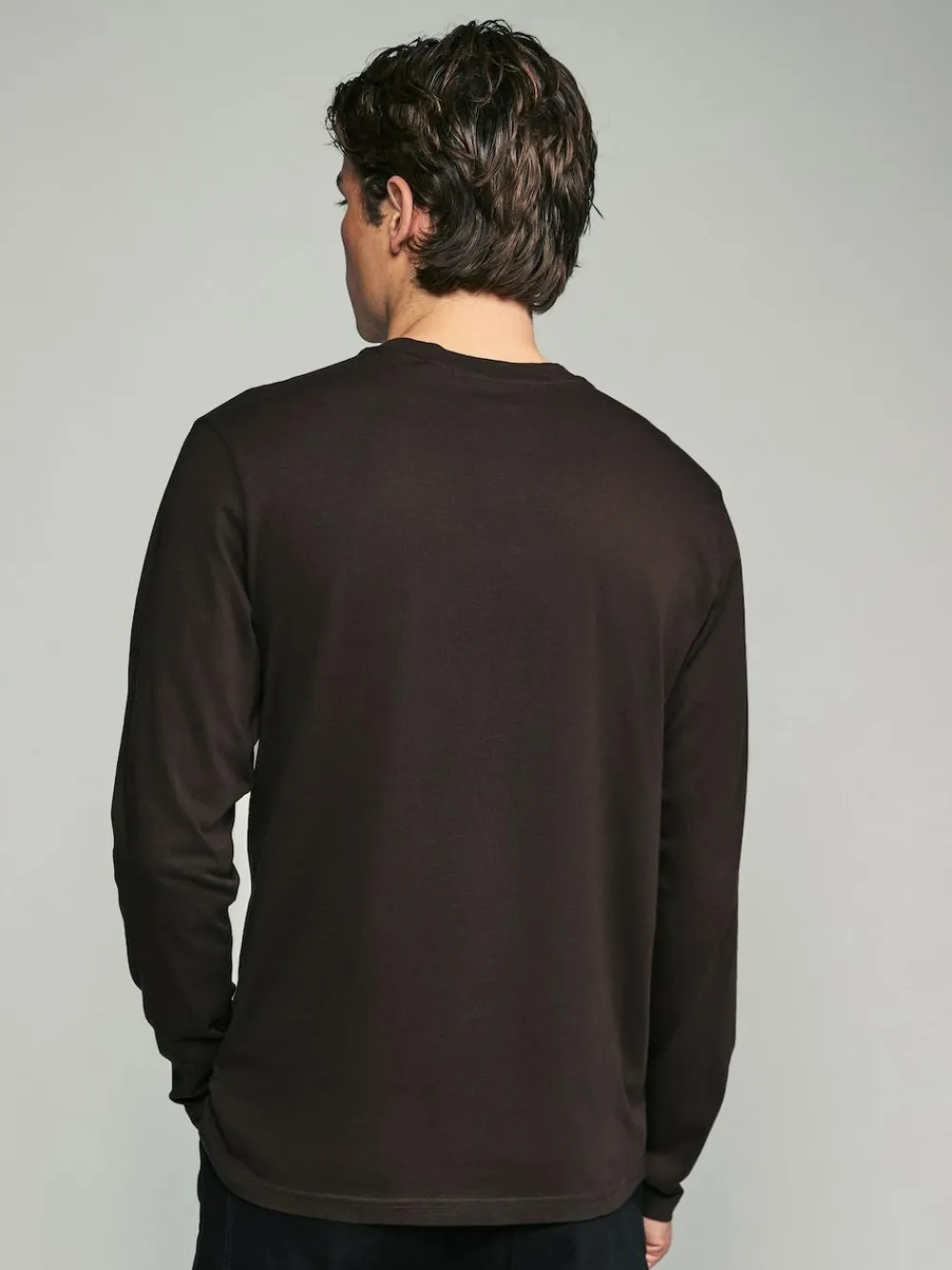 Outlet Next Regular Fit Regular Fit Long Sleeve 100% Cotton T-Shirts 5 Pack Neutral