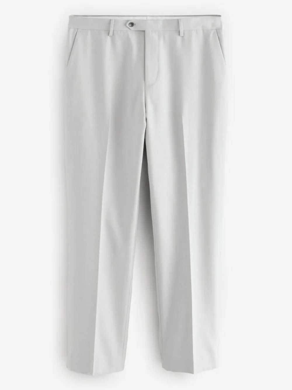 Next Neutral Regular Fit Textured Suit Trousers^ Occasionwear|Pants & Chinos