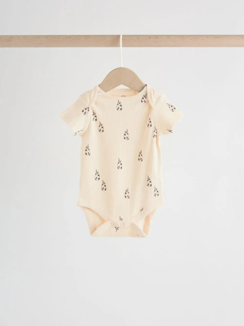 Next Neutral Short Sleeve Baby Bodysuits 5 Pack^BOY Unisex|Bodysuits & Vests