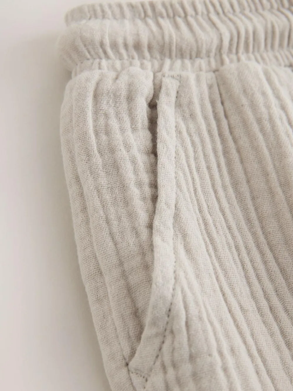 Next Soft Textured Pull On Trousers (3mths-7yrs)^BOY Pants & Chinos