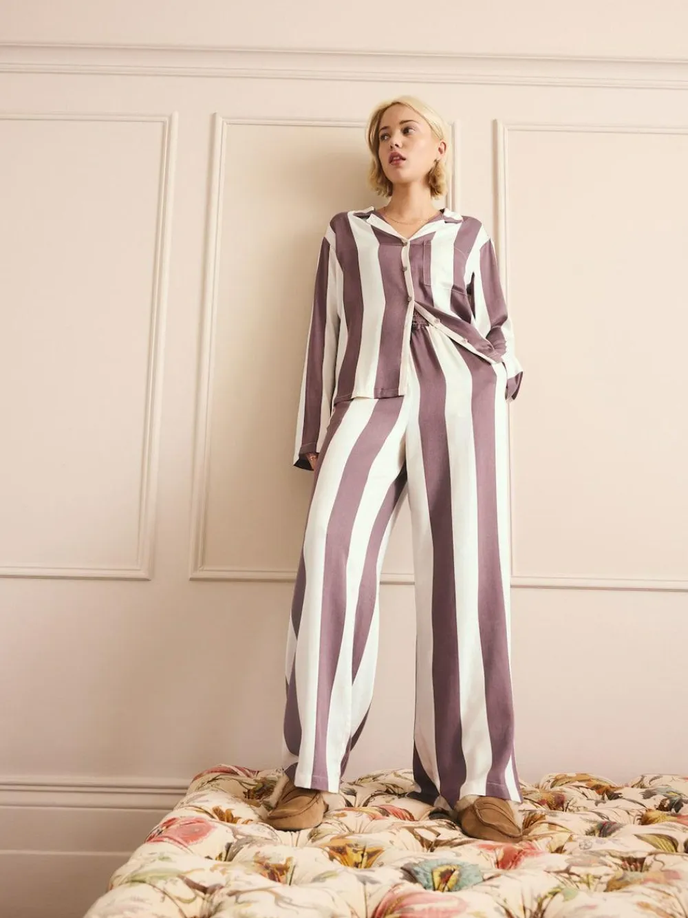 Next Button Through Pyjamas^Women All Night & Lounge|Pyjamas