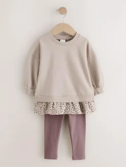 Next Long Sleeve Top and Leggings Set (3mths-7yrs)^ Tops|Sets & Co-Ords