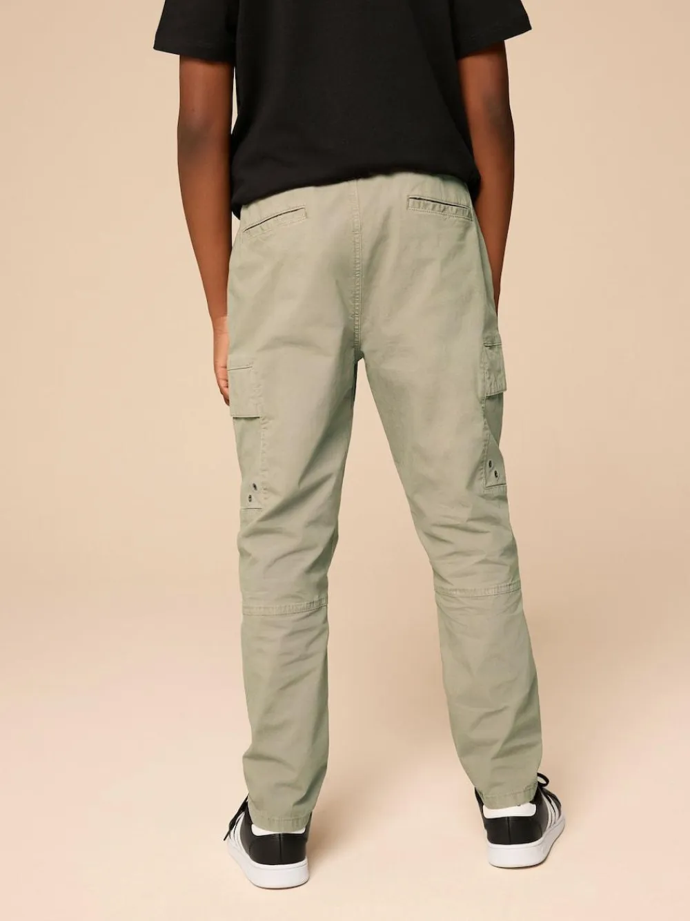 Online Next Tapered Leg Cargo Trousers (3-16yrs) Neutral