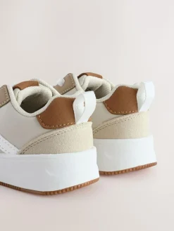 Next Wide Fit (G) Elastic Lace Trainers^BOY Sneakers|Sneakers