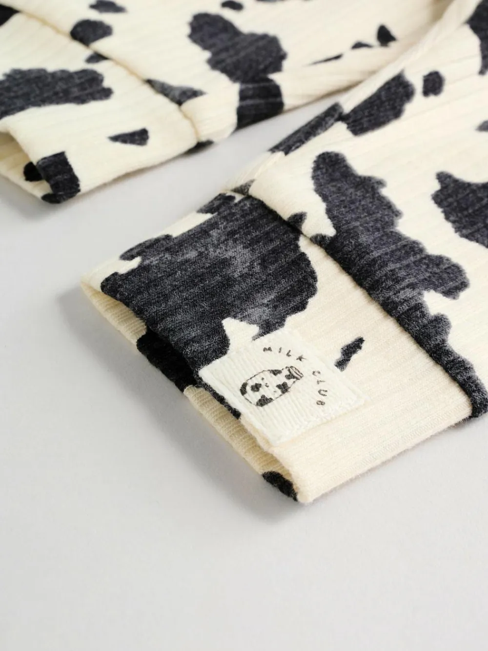 Sale Next Neutral/Cow Milk Club Printed Sweat and Leggings Baby Set (0mths-2yrs)
