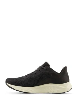 Discount New Balance Womens Fresh Foam Arishi V4 Trainers Black/Animal