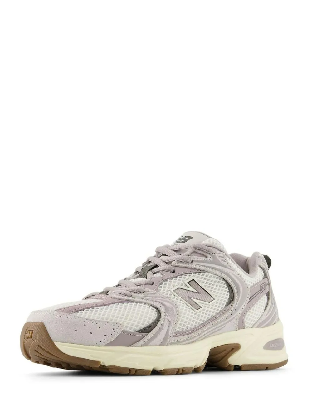 New Balance White/Purple Womens 530 Trainers^Women Sneakers