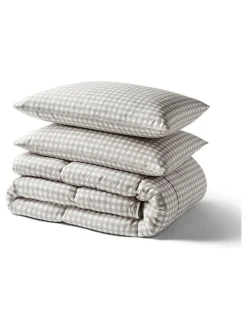 Sale Night Lark Gingham 10.5 Tog Coverless Duvet 4.5 Tog Set