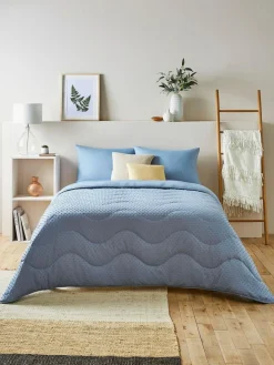 Night Lark Tufted Dot Coverless 10.5 Tog Duvet and Pillowcase Set^ Duvets & Pillows|Comforters & Pillows