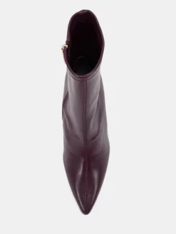 Novo Wide Fit Kiss Point Toe Stiletto Stretch Ankle Boots^Women Wide Fit & Extra Wide Fit