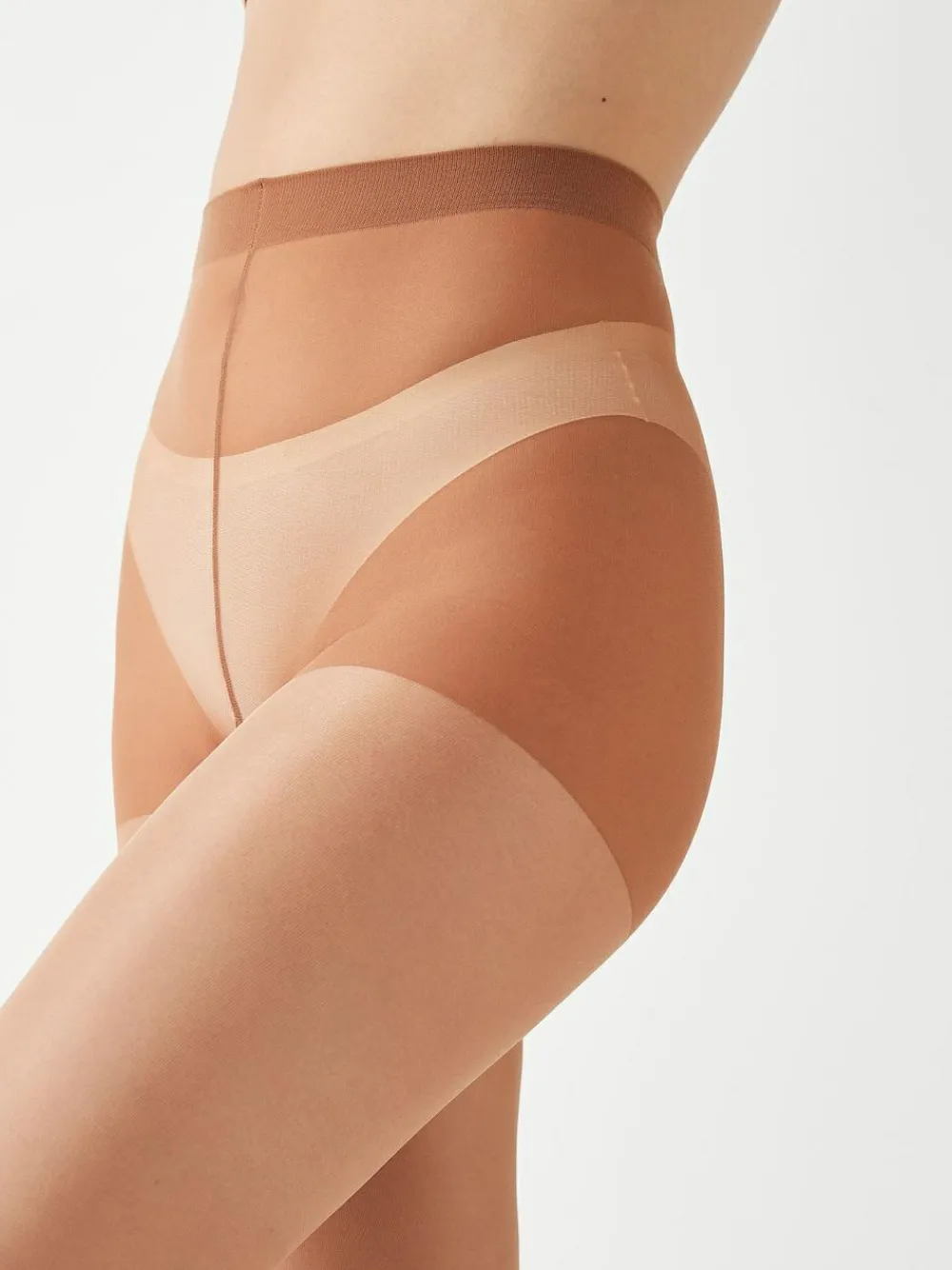 Best Next Bum/Tum/Thigh Gloss Shaping 20 Denier Tights Nude