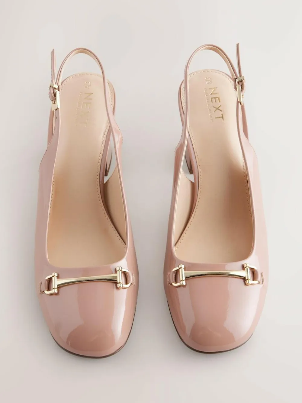 Next Standard/Wide Fit Hardware Slingback Block Heels^Women Wide Fit & Extra Wide Fit|Heels
