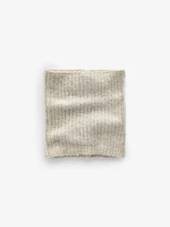 Next Oatmeal Chunky Rib Snood (1-16yrs)^ Hats, Gloves & Scarves