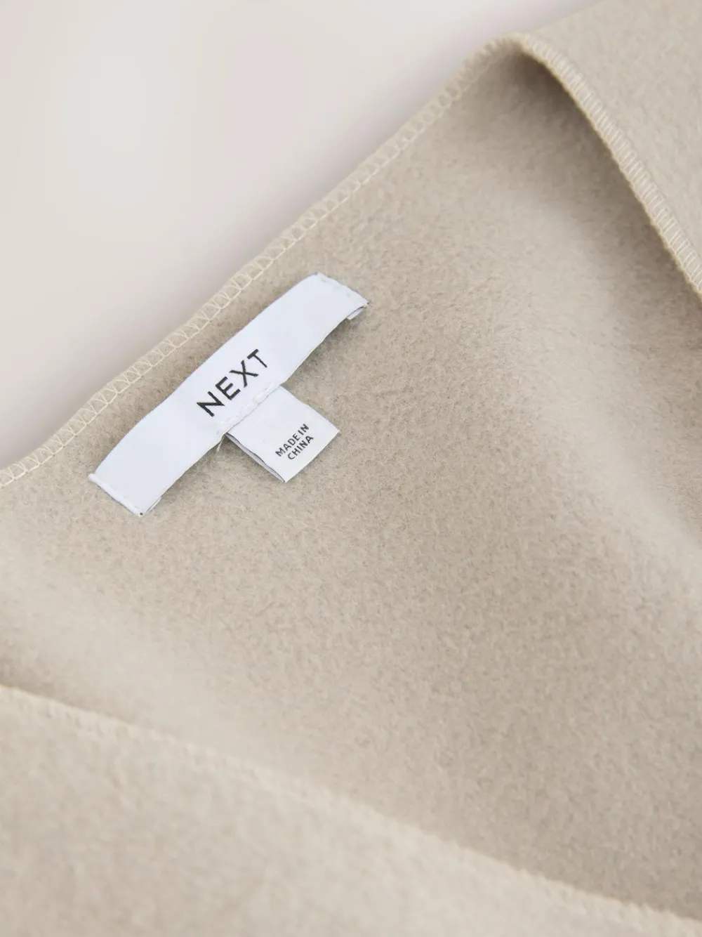 Clearance Next Wrap Front Cape Poncho Oatmeal