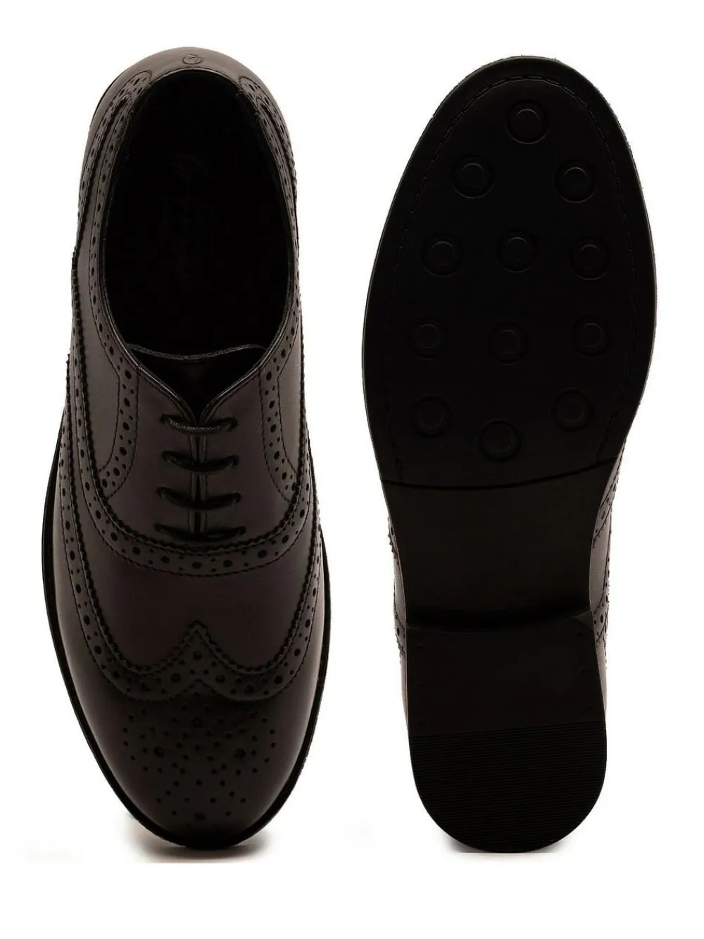 Off The Hook Waldew Leather Lace-Up Formal Brogue Shoes^BOY School Shoes|Boys Shoes